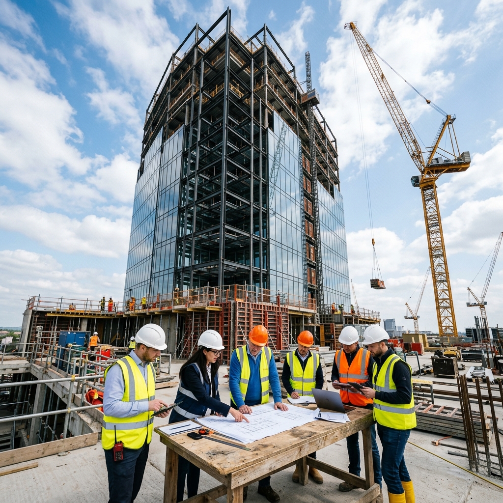 Modern Construction Site